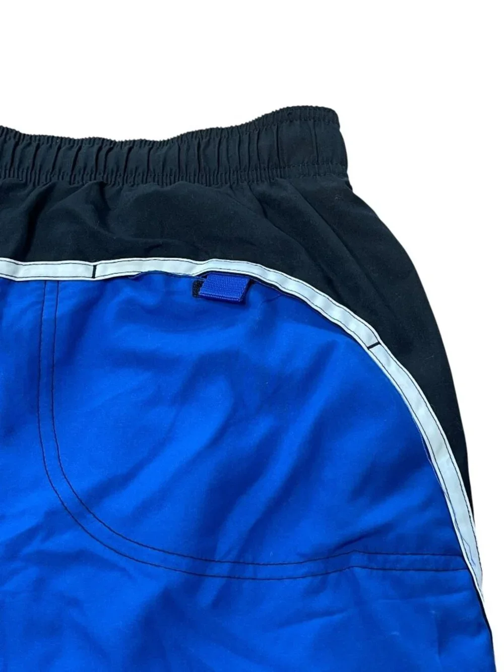 Nike Men's Blue & Black Swim Shorts W/ Inner Liner Size 36